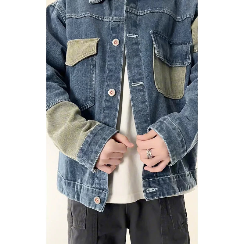 Patchwork Denim Jacket