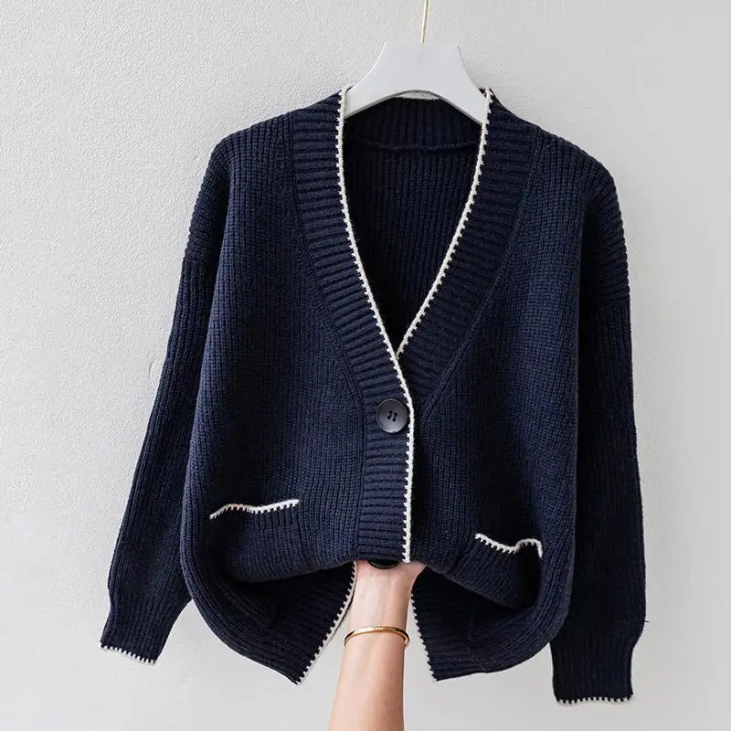 Vanessa - Stylish Button Cardigan