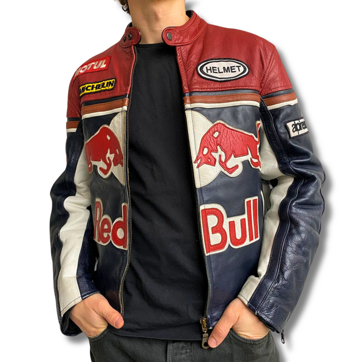 REDBULL LEATHER RACING JACKET | UNISEX