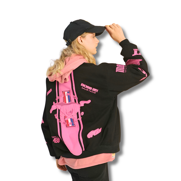 FORD MUSTAND RACING JACKET PINK | UNISEX