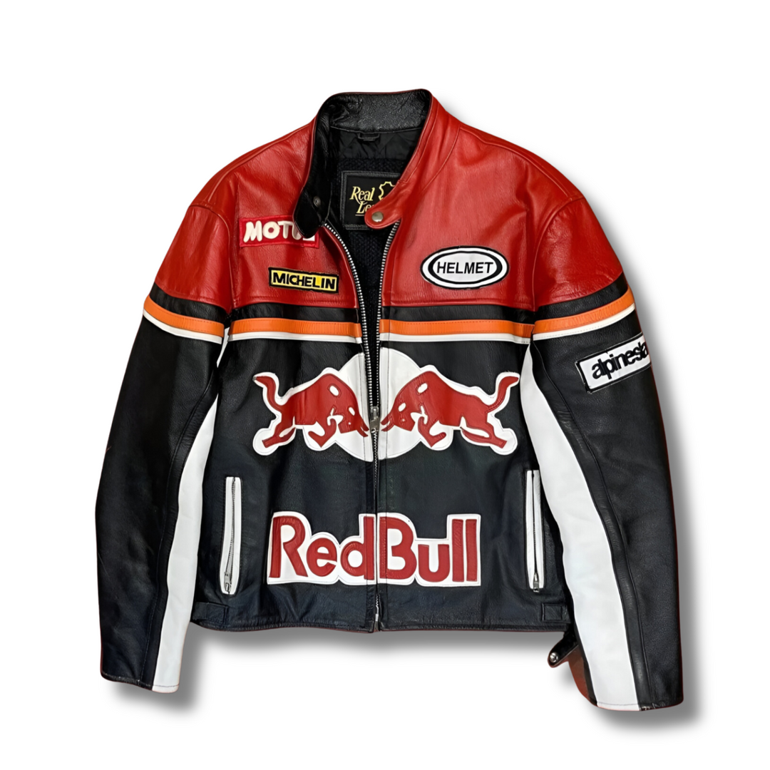 REDBULL LEATHER RACING JACKET | UNISEX