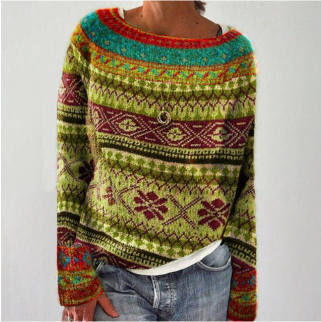 Atlas™ Natalie - Retro Winter Sweater