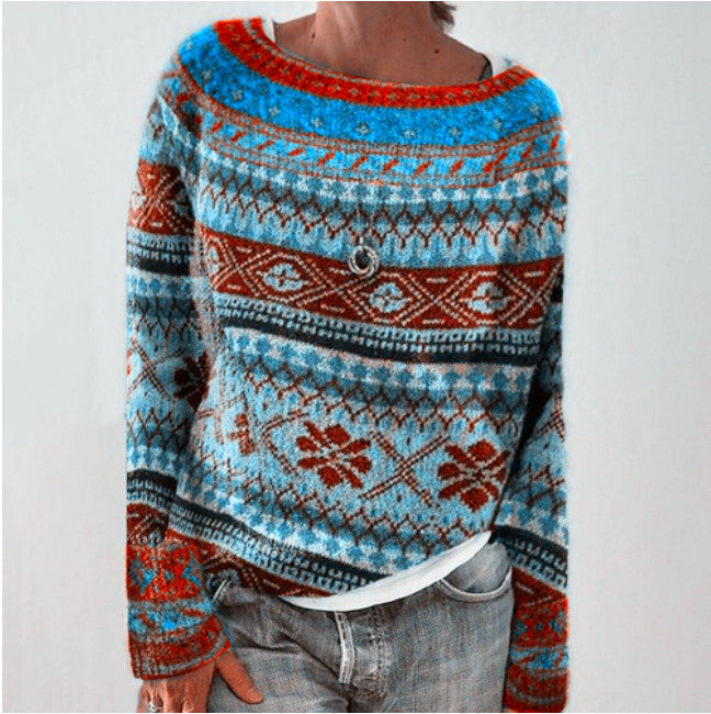 Atlas™ Natalie - Retro Winter Sweater