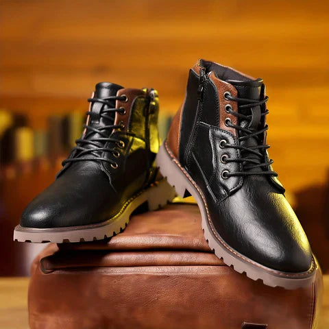 Claus™ | Premium Lace-Up Leather Shoes