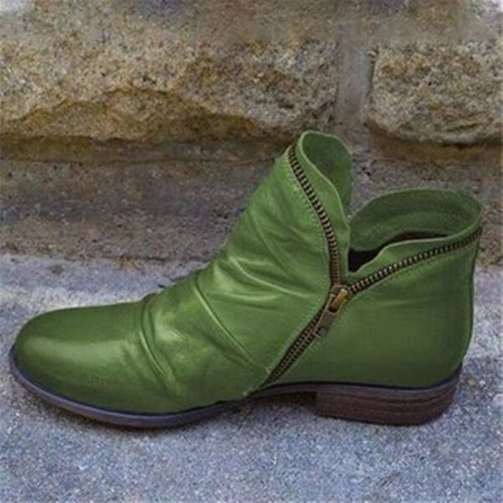 Sanne - Women's Elegant Leather Boots