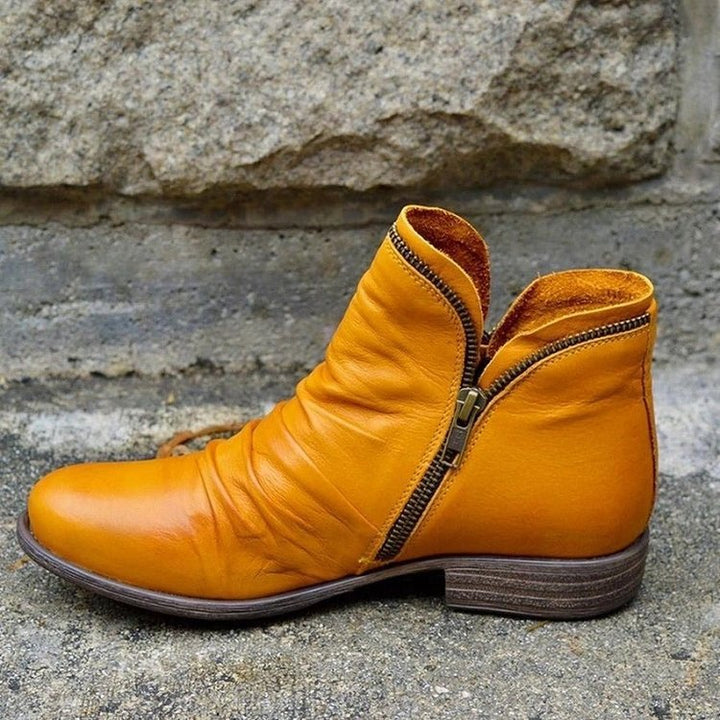 Sanne - Women's Elegant Leather Boots