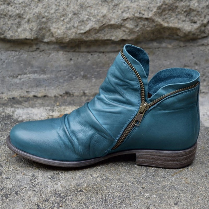 Sanne - Women's Elegant Leather Boots